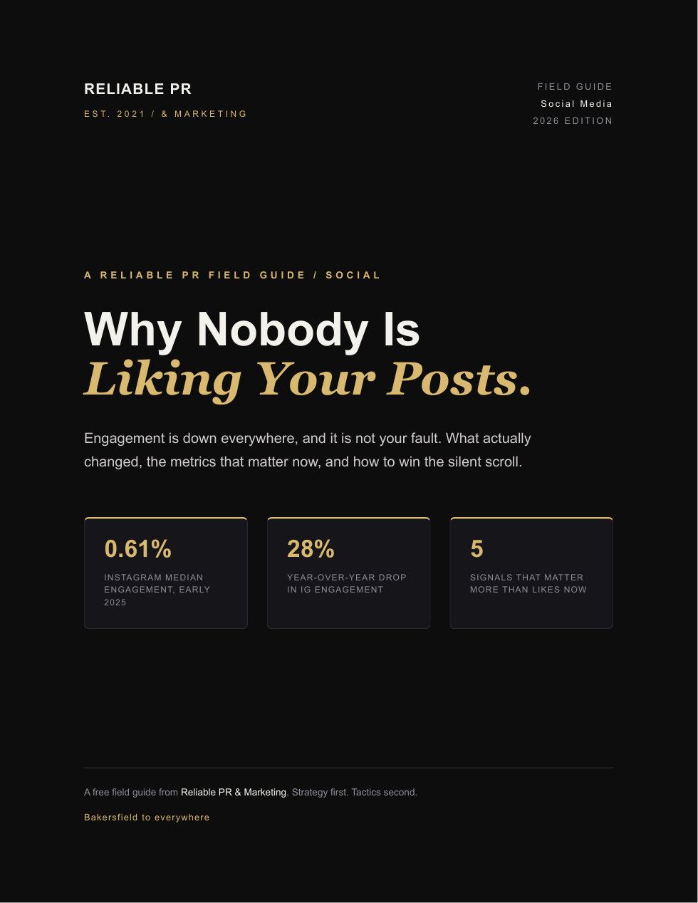 Why Nobody Is Liking Your Posts cover