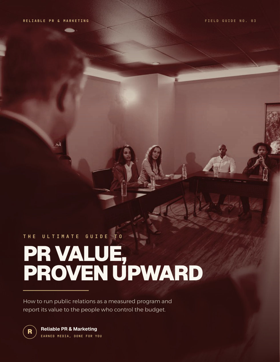 The Ultimate PR Value Guide cover