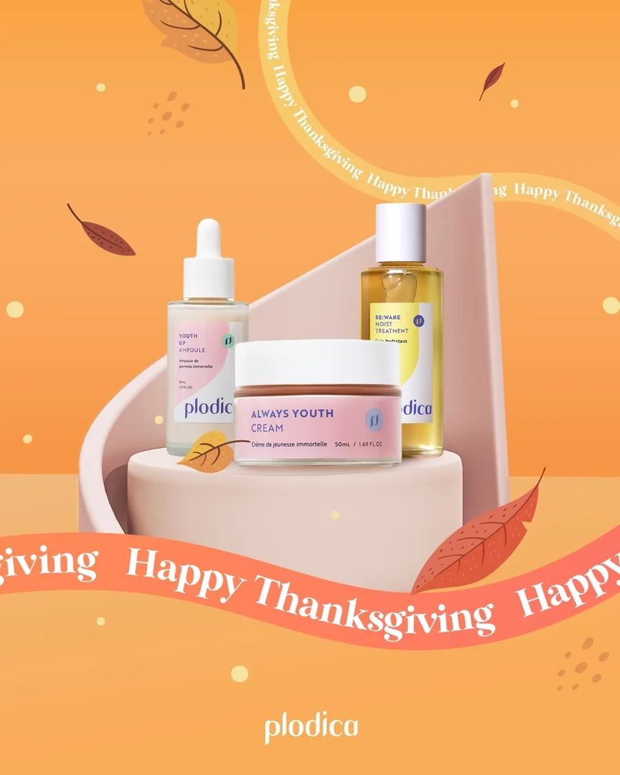 Happy Thanksgiving Plodica post in autumn colors