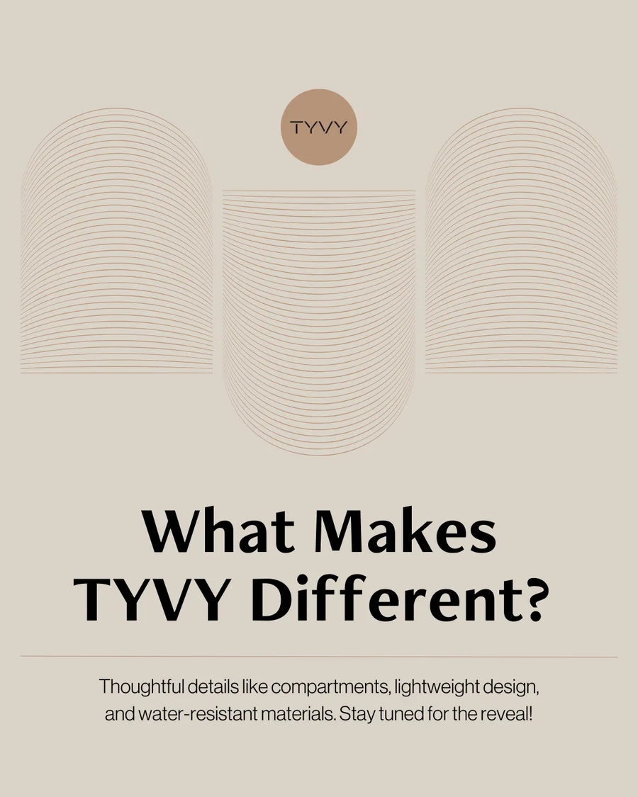 TYVY launch post titled What Makes TYVY Different with arch line art